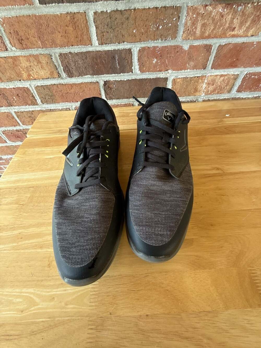 Callaway Coronado V2 SL Men's Spikeless Golf Shoes Black Grey Size 12